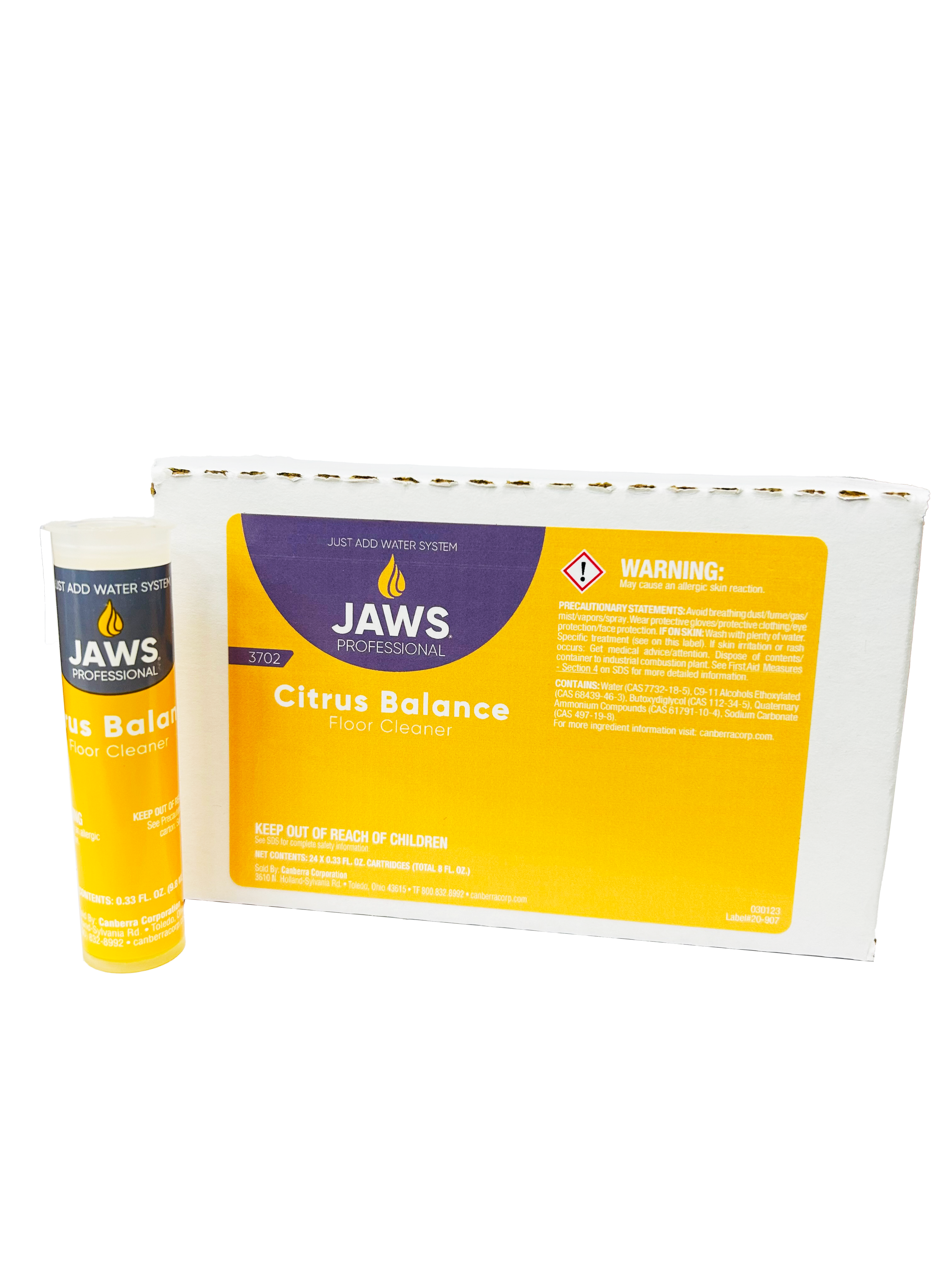 JAWS® Professional 3702 Citrus Balance Floor Cleaner Refill Pack