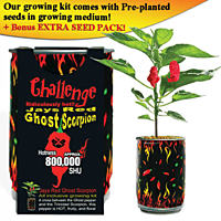 Red Jays Ghost Scorpion Pepper Growing Kit