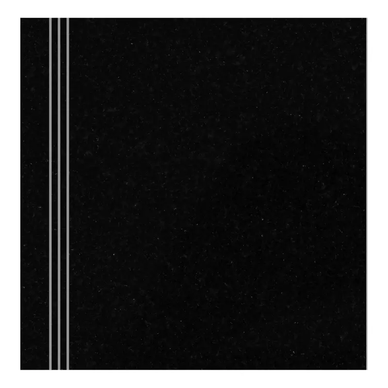 7"X6"X2" - BOOK, P6, THROUGH HOLE 0.75"X2", AS PER DWG - JET BLACK