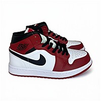 "Jordan 1 Mid Style – Chicago Red g5 