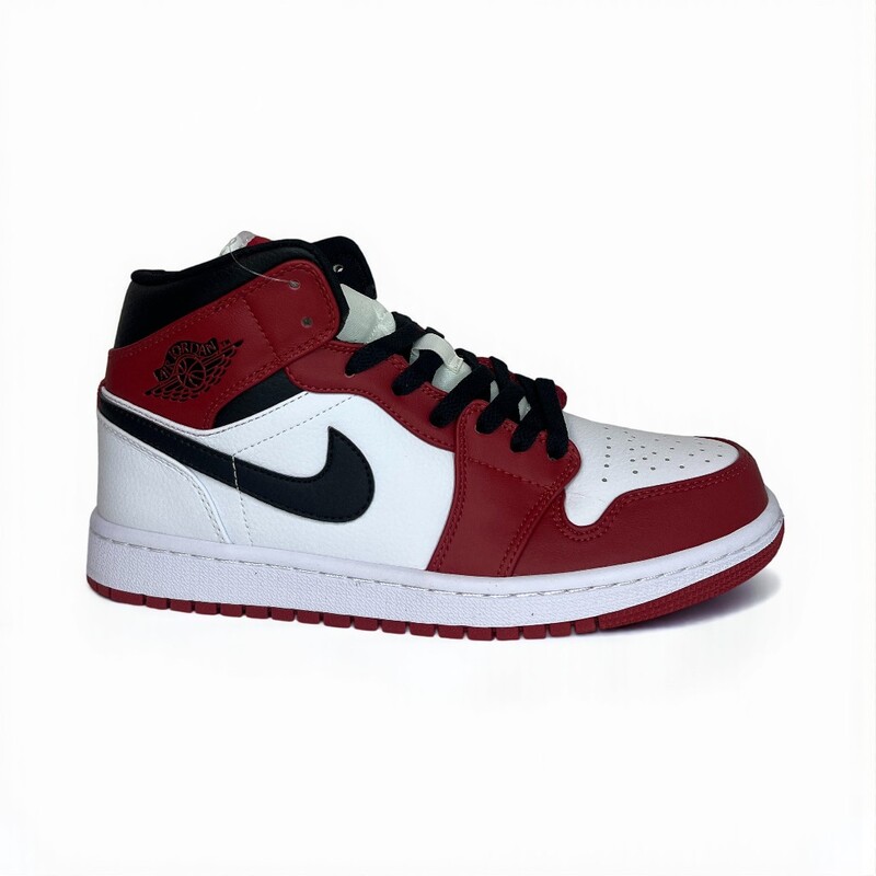 "Jordan 1 Mid Style – Chicago Red g5