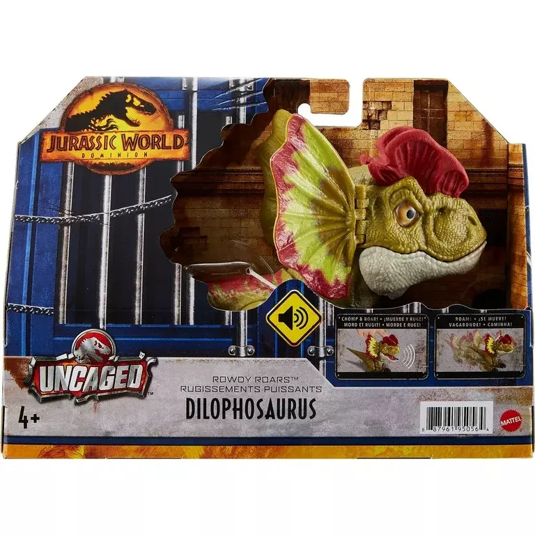 Jurassic World Uncaged Rowdy Roars - Dilophosaurus