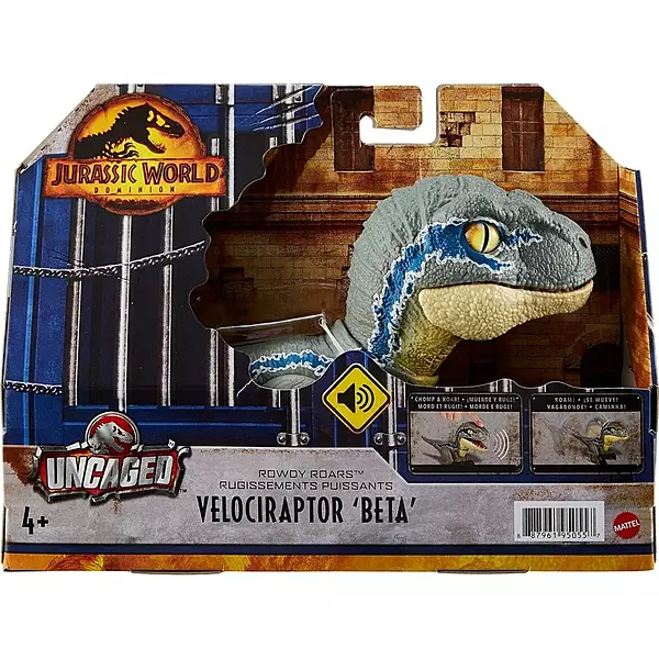 Jurassic World Uncaged Rowdy Roars - Velociraptor 'Beta'