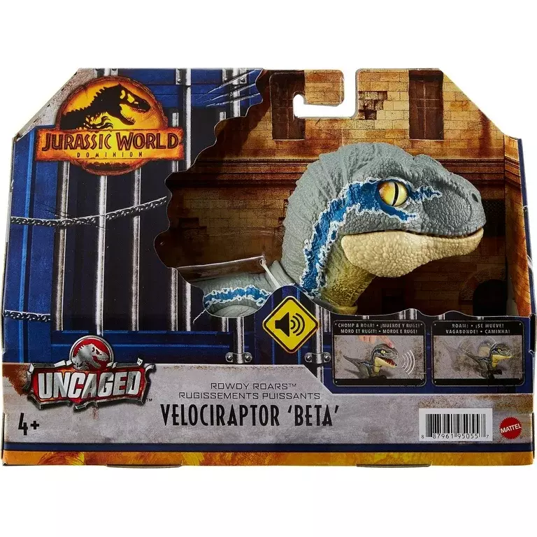 Jurassic World Uncaged Rowdy Roars - Velociraptor 'Beta'