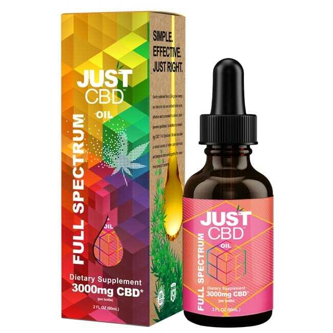 JUST CBD OIL 3000MG 