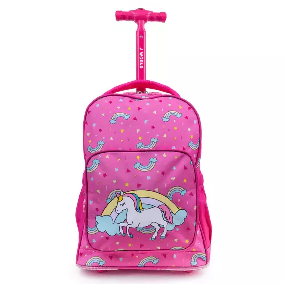 Jworld Sparkle 15" Rolling Backpack - Unicorn