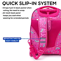Jworld Sparkle 15" Rolling Backpack - Unicorn