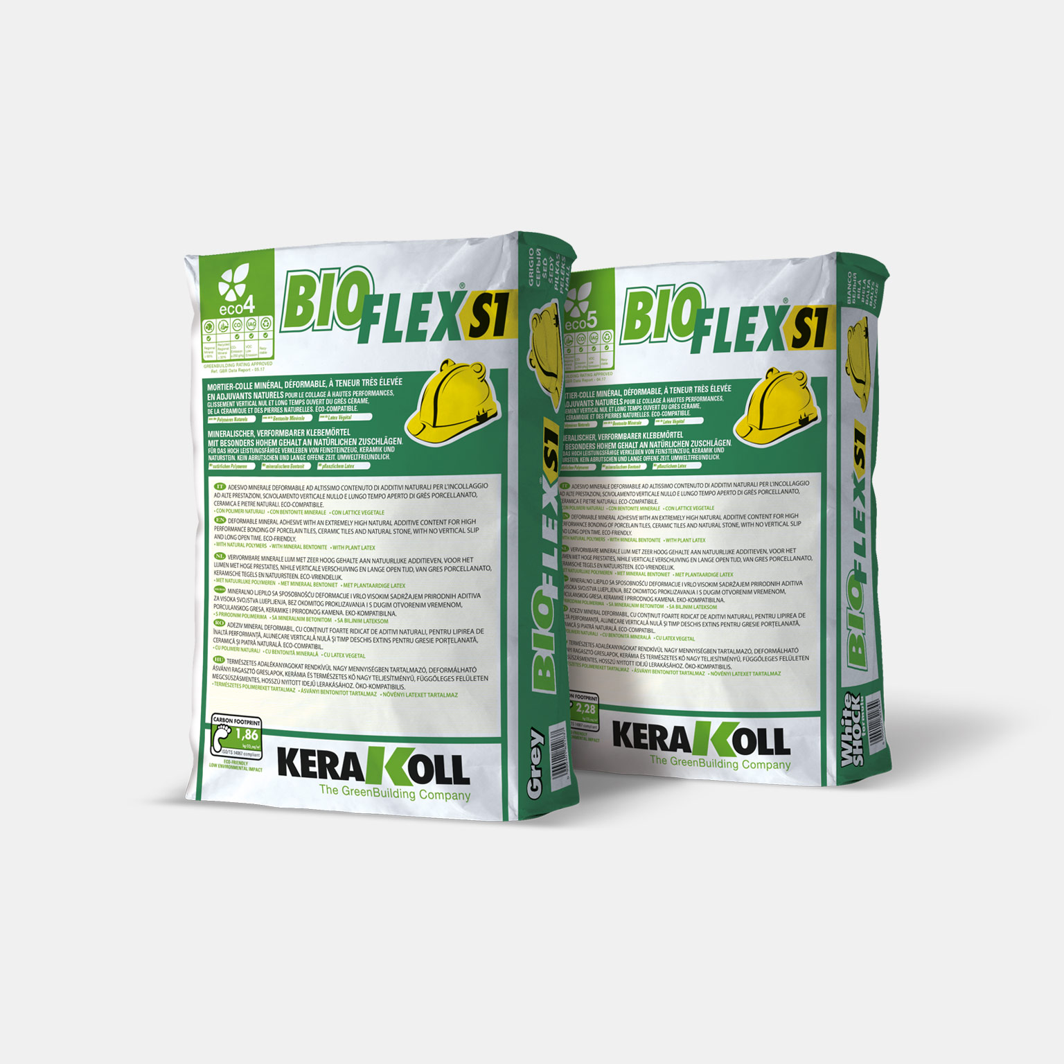 ADEZIV MINERAL BIOFLEX S1 E-gri 13640, 25 kg/sac - kerakoll