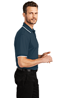 K111 PLAYERA POLO CABALLERO MC PORT AUTHORITY DRY ZONE UV MICRO-MESH