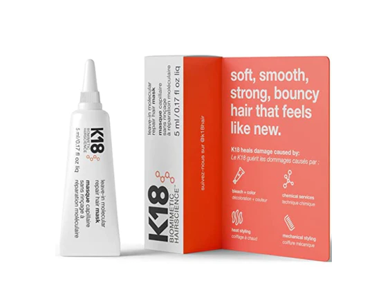 K18 LEAVE-IN REPAIR MASK, 5ML