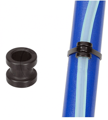 WILDKART Aluminum Ring Hole 9mm for Petrol Pipe Fastening-Blue