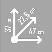 KAPPA PANNIER PLASTIC SET K22N (22Lt)