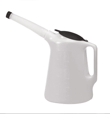Jug Carafe 5 liters graduated for fuel mixture