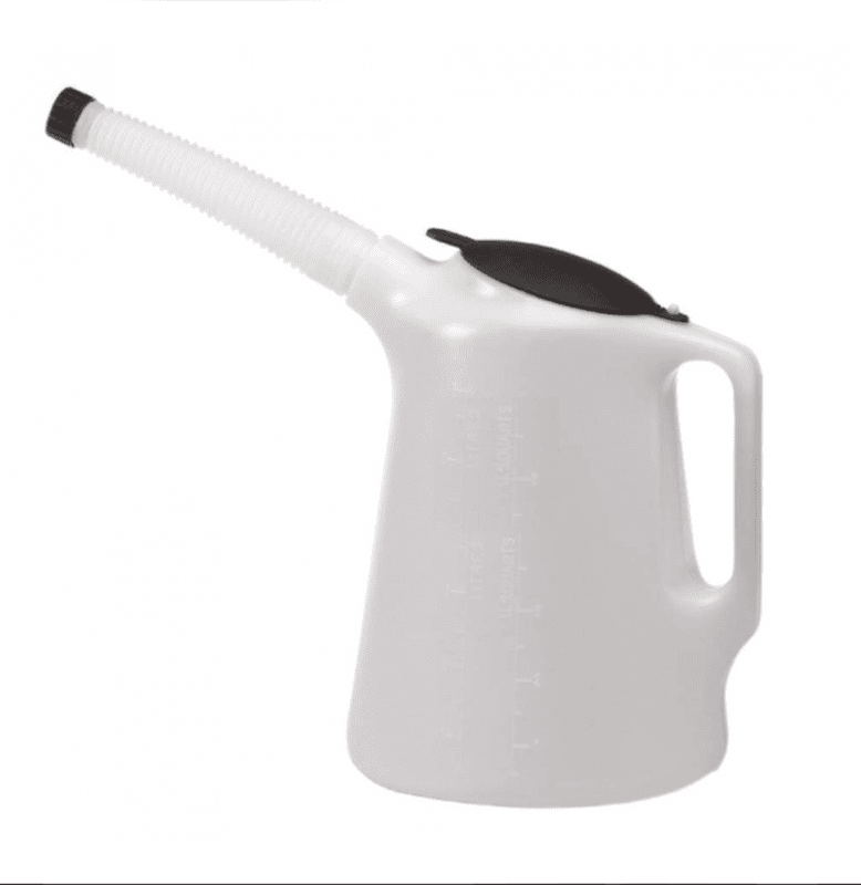 Jug Carafe 5 liters graduated for fuel mixture