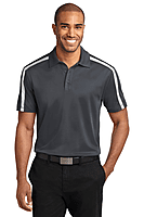 K547 PLAYERA POLO CABALLERO MC PORT AUTHORITY SILK TOUCH COLORBLOCK 