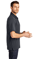 K558 PLAYERA POLO CABALLERO MC PORT AUTHORITY FINE STRIPE