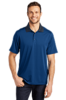 K558 PLAYERA POLO CABALLERO MC PORT AUTHORITY FINE STRIPE