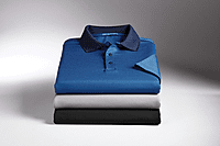 K558 PLAYERA POLO CABALLERO MC PORT AUTHORITY FINE STRIPE