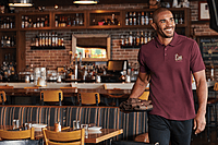 K810 PLAYERA POLO CABALLERO MC PORT AUTHORITY SUPERPRO REACT 