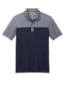 K831 PLAYERA POLO CABALLERO MC PORT AUTHORITY BLEND BLOCKED