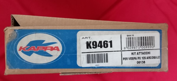KAPPA VESPA TOPBOX BRACKET K9461 - PX 125 - 200