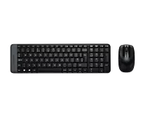 WIRELESS KEYBOARD AND MOUSE LOGITECH MK220