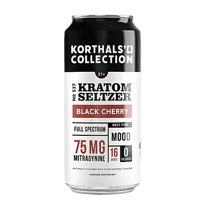 No. 537 Kratom Seltzer - Black Cherry - 75mg MIT