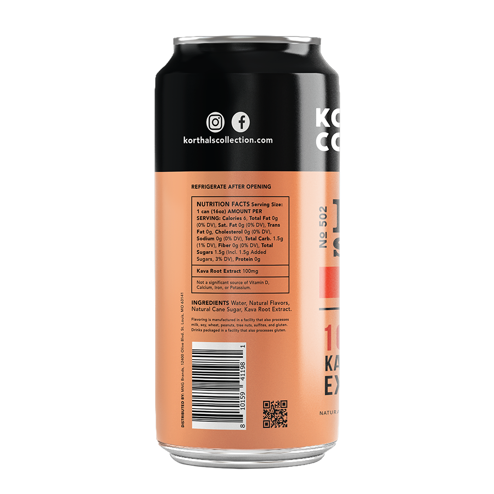 Pre-Order: No. 502 Kava Seltzer - Paloma | 1 Case of 24 Cans