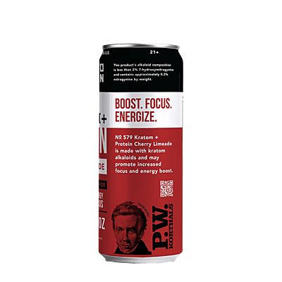 Pre-Order No. 579 Kratom + Protein Cherry Limeade | Case of 24 Pre-Order No. 579 Kratom + Protein Cherry Limeade | Case of 24