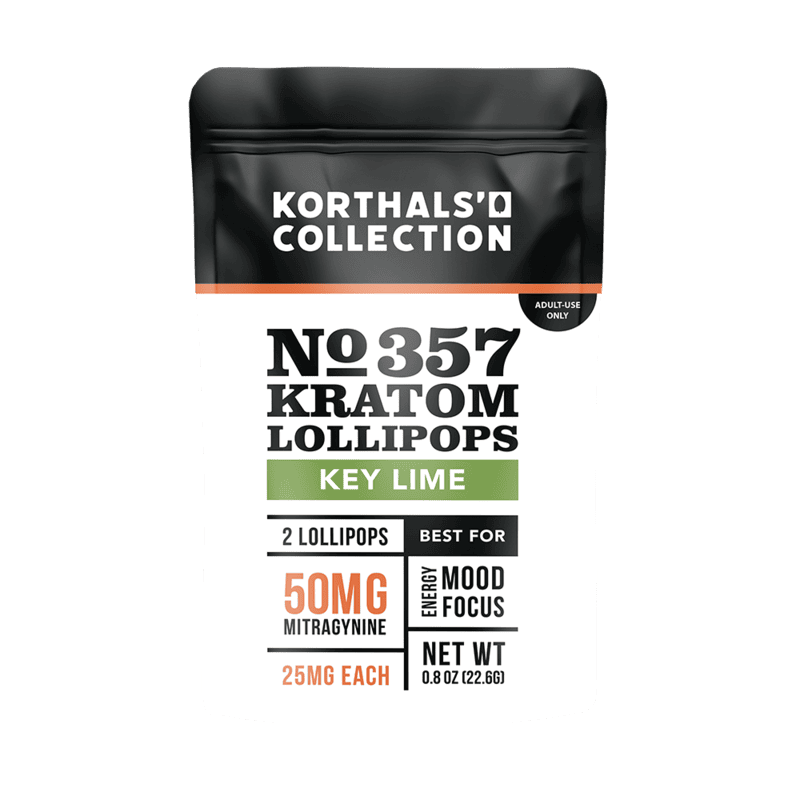 No. 357 Kratom Lollipops 2pk (25mg each) | Case of 10 bags