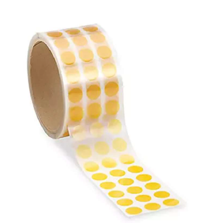 DISCOS KAPTON TAPE 1/2" GROSOR 1MIL C/1000 PZAS