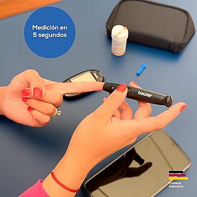 Glucómetro, medidor de glucosa