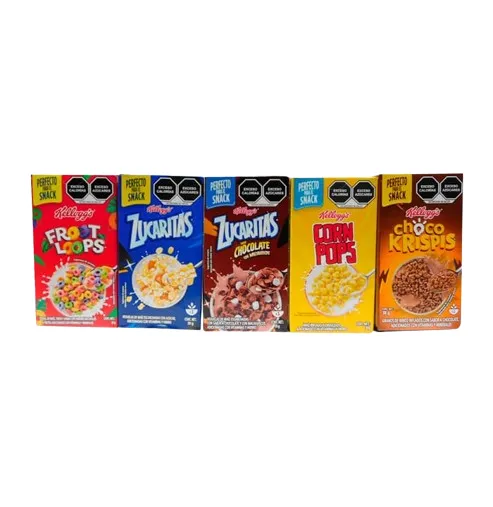 KELLOGGS CEREAL MINI 20 PIEZAS DE 30 G C/U
