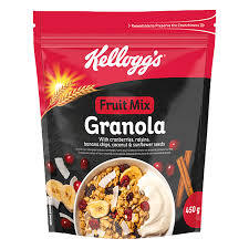 KELLOGS GRANOLA FRUIT&OATS 400G