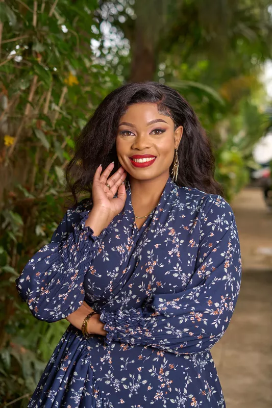 Maya Wrap- Navy Floral