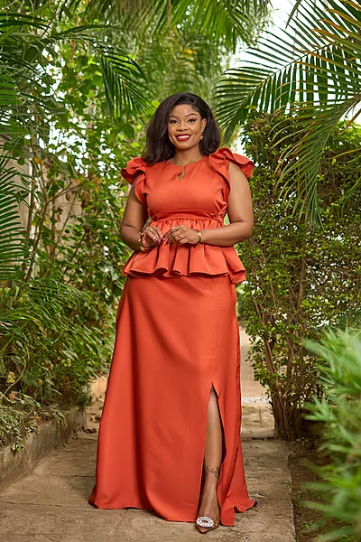Casandra Skirt-Orange