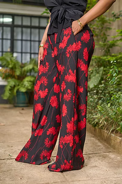 Mirah -Black Floral