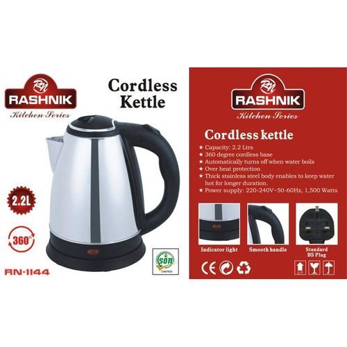 RASHNIK 2.2L ELECTRIC JUG/ KETTLE