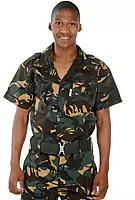 Short Sleeve Camo Combat Shirt