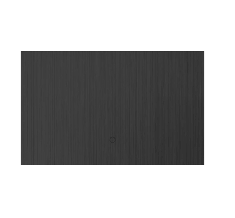 Konec Smart Switch Floating Button 1G Brushed Metal Black