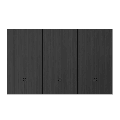 Konec Smart Switch Floating Button 3G Brushed Metal Black