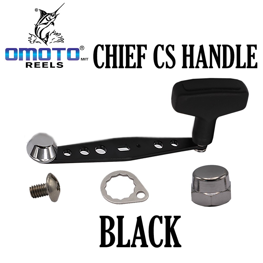 OMOTO แขนหมุน - CHIEF CS HANDLE ( BLACK )