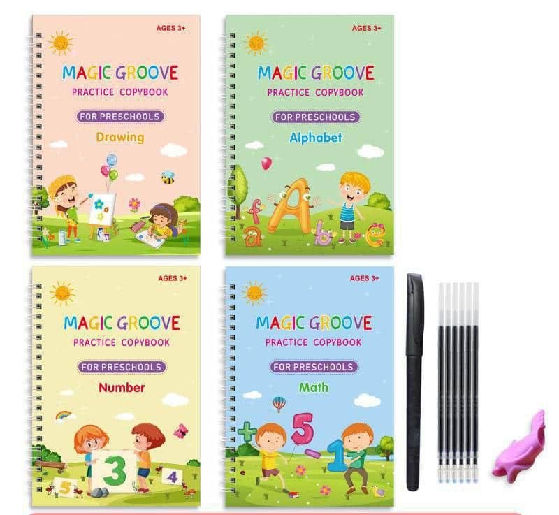 KIDS HANDWRITING LEARNING BOOK - COPY BOOK - DRAWING BOOK