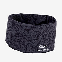 KIPRUN - Multi-Purpose Headband- Carbon Grey Printed Black KIPRUN - Multi-Purpose Headband- Carbon Grey Printed Black