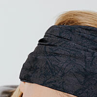 KIPRUN - Multi-Purpose Headband- Carbon Grey Printed Black KIPRUN - Multi-Purpose Headband- Carbon Grey Printed Black