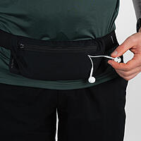 KIPRUN - RUNNING BELT FOR PHONE - BLACK