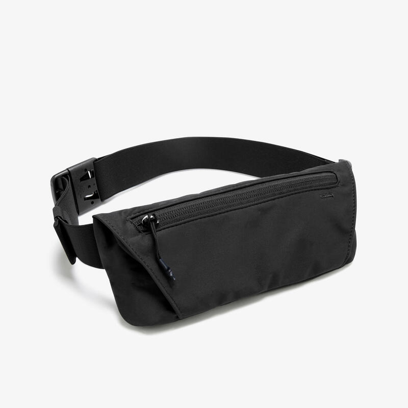 KIPRUN - RUNNING BELT FOR PHONE - BLACK