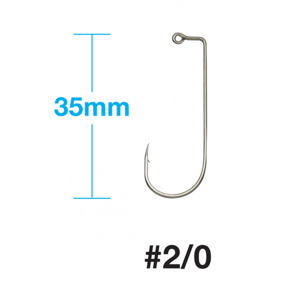 WEEBASS ตาเบ็ด - รุ่น BX KJ2312N , 2/0 (100PCS)