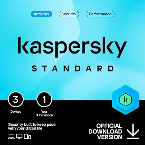 Kaspersky Standard 3 Devices - 1 Year