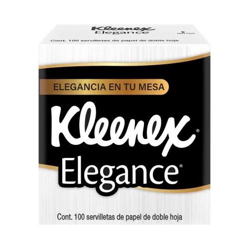 KLEENEX SERVILLETA ELEGANCE 100 PZAS